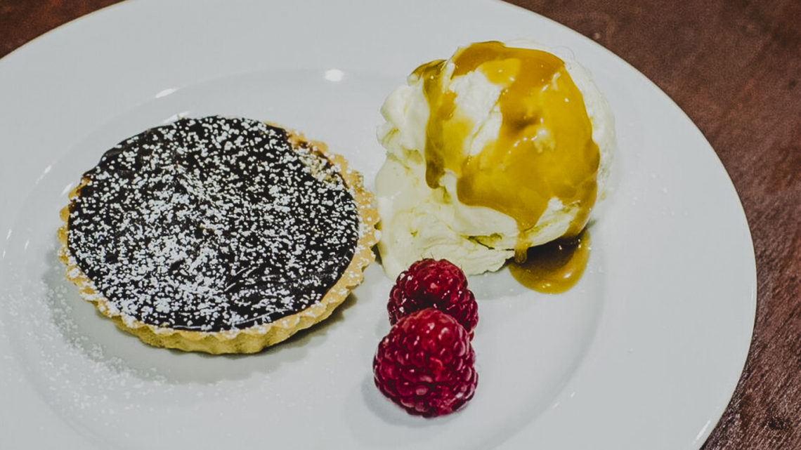 Salted Chocolate Tart on Rachel Wells Food